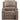 Lænestol med manuel funktion i mikrofiber taupe