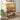 Skokiste med 3 klapper i Oak Look Brown