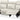3 pers. sofa med 2 elektriske hvilestole creme PU
