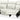 3 pers. sofa med 2 manuelle hvilestole i creme PU