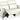 2 pers. sofa med 1 manuel hvilestol i creme PU