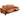 3-personers sofa med 2 manuelle hvilestole i PU cognac farvet