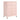 Kommode med 4 skuffer i MDF Pink