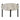 Leuven Sidebord - Sort / Beige
