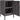 Accentbord med 1 dør i Metal Graphite Grey