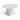 Aura sofabord ø80 cm cremehvid