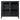 Dalby Skab - Sort house nordic