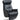 Alex stol 2 motorer, læder/PVC, sort/metal