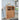 Highboard 2+2 låger 2 skuffer Bejdset voks