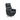 Nicolai stol 3 motorer Vista stof, svampefarvet/sort metal
