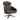 Archie loungestol, Aragon stof, beige/sort metal