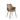 Nadia spisebordsstol med armlæn UF stof, beige/sort metal