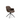 Lauren spisebordsstol med armlæn, Better stof, beige/anodisk brun drejefod