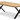 Atlantic 60 mm spisebord 100x220 cm, massiv eg, FSC/naturolie/vildkant/sort metal