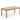 Sydney sofabord 60x120x50 cm massiv eg/finer