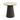 Paros sofabord Ø50 / H50 cm, HPL beige/anodisk brun base