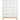 Kommode med 4+2 skuffer i Oak Look White