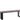 Bænk 180 cm i Wood Look Grey entrébænk