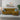 3 pers. sovesofa med chaiselong i linned look curry