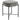 Taburet i Velvet Light Grey