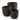 Chilikrukker Ø51/Ø65/Ø80,5 cm, brun fibercement (sæt med 3)