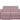 Sofa 2 pers i stofrosa