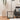 Endebord med sort metal stel eg