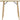 Barbord 100x90 cm 4 pladser i Natur MDF Eg