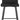 Barchair 2 Pack Black Velvet Black Metal