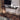 Skrivebord i espresso farve