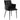 Polstrede spisestuestole Sæt med 2 stk i Velvet Black