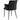Polstrede spisestuestole Sæt med 2 stk i Velvet Black