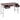 skrivebord 110 x 45 x 76 cm træ brun