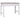skrivebord 110 x 45 x 76 cm træ brun