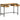 Skrivebord Brun 105 x 50 x 75 cm Massiv mango træ og metal
