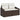 Sofa Sæt med pude med opbevaring 7 pcs Brun og Creme polyrattan