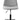 Kontorstol i Velvet Light Grey