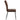 Stol i brunt mikrofibermetal 2 stk