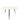 Sofabord Austin Ø80 cm - hvid top - sortmalet stel