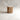 Hjørnebord Model Køln Ø40 cm - marmorplade - teak - 45 cm høj