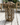 Lanterne Weaving str. LL - naturflet med reb og glas