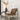 Trademark Living James loungestol med brune læderhynder