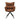 Spisestol Model Theo - cognac mikrofiber (Yuma 42) - m/returdrej