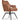 Hundevad Amsterdam stol brun microfiber
