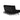 Faith sovesofa sort fransk & horisontal syning 194x98x91 cm