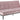 Perugia sovesofa dusty rose piping, indsyninger & firkantet syning 198x95x87 cm