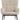 Redding hvilestol beige piping, indsyninger & firkantet syning 76.5x91x99 cm