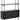 Angus reol sort  94x27x113.8 cm