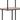 Seaford reol naturlig  77x35x185 cm