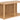 Wellington væghylde naturlig  67x31x35.5 cm